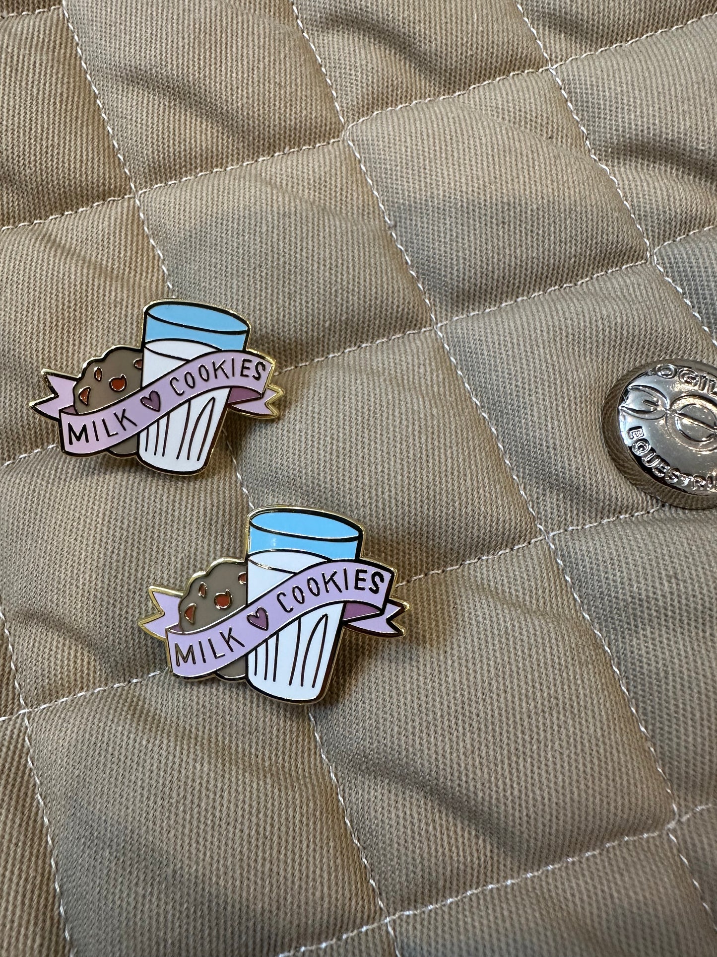 Cookie and Milk - Pins