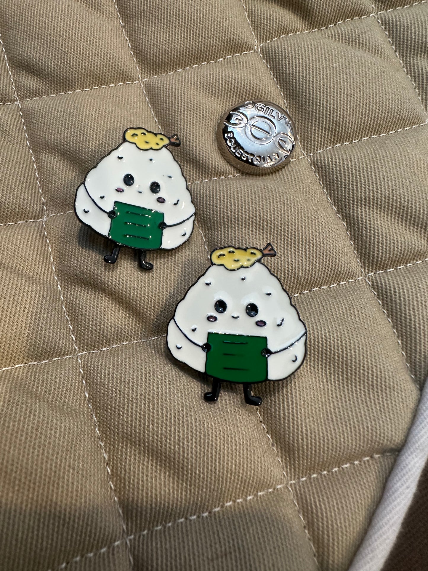 Smiley Rice- Pins