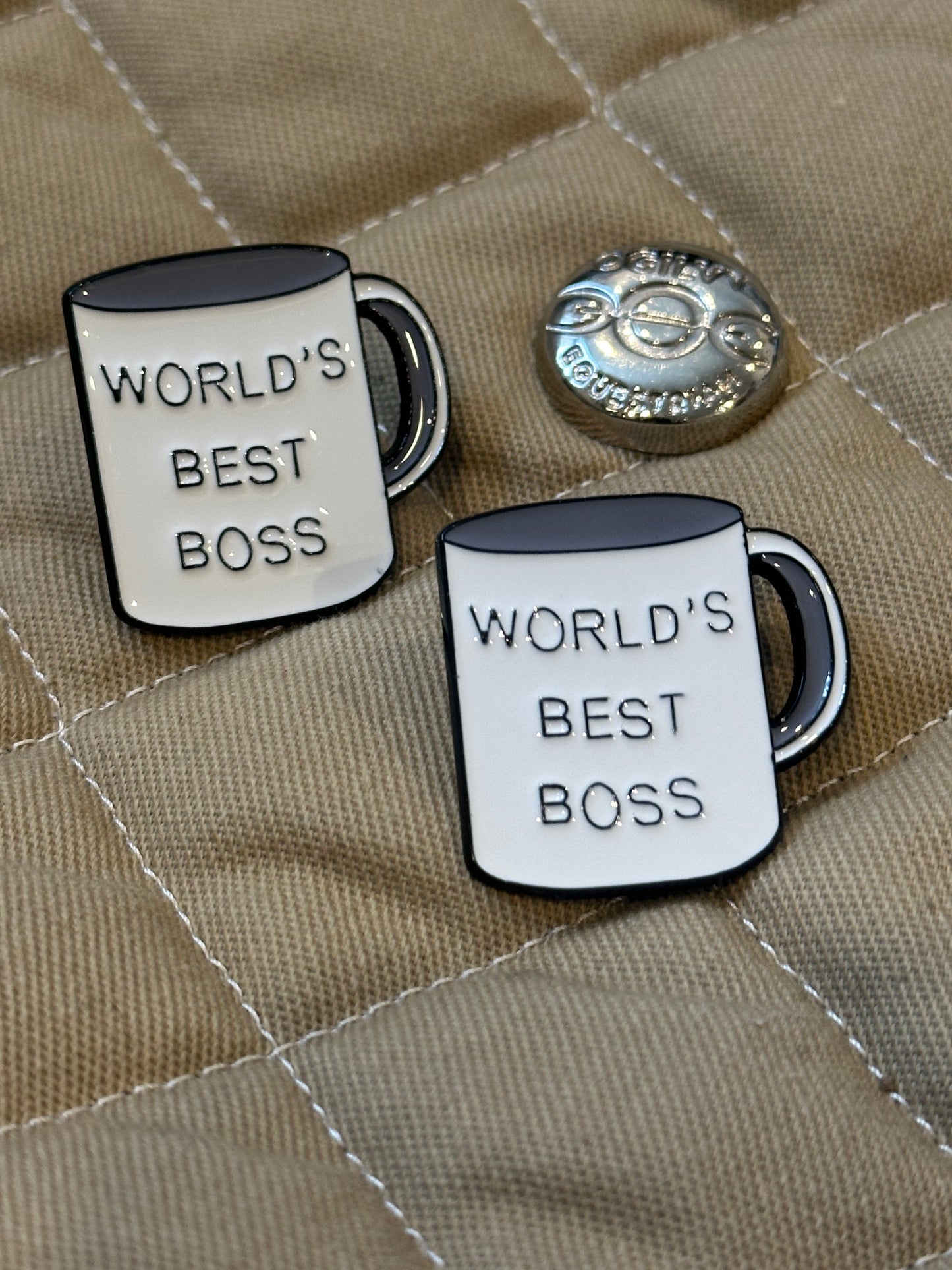 World Best Boss - Pins