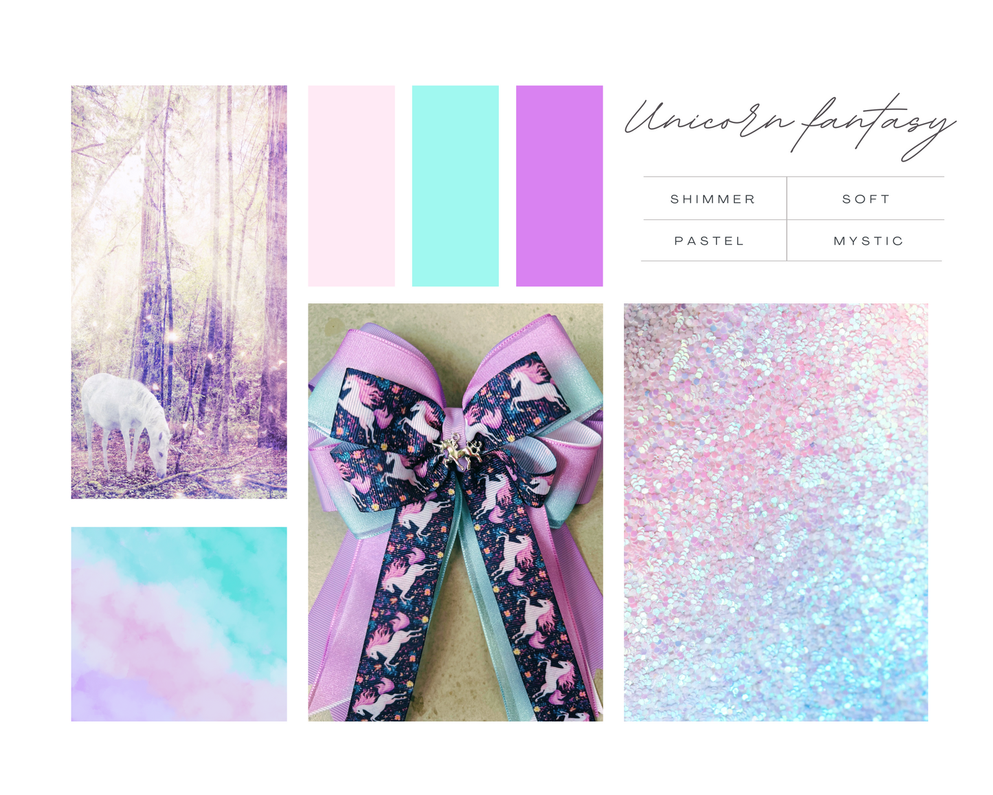 Bows Unicorn Fantasy