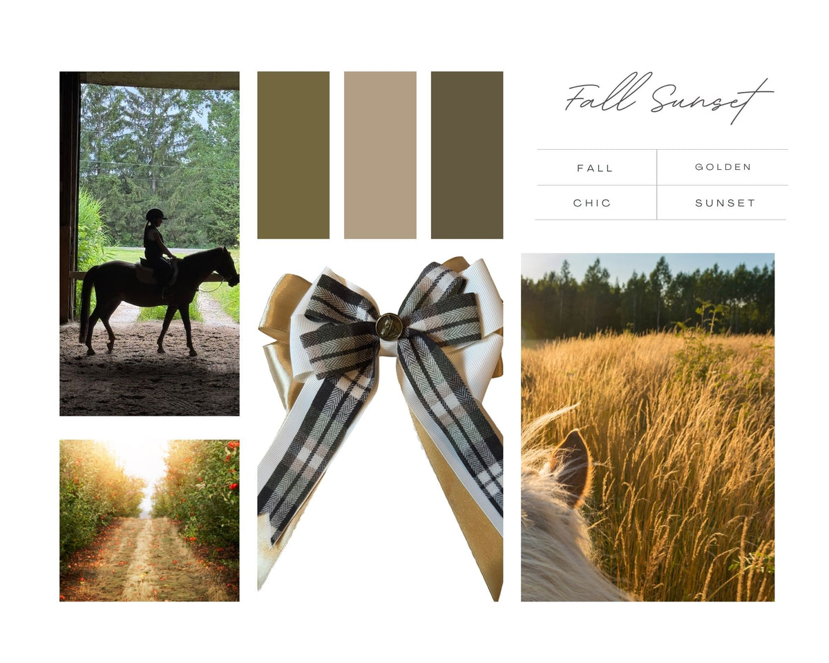 Fall Sunset Bows