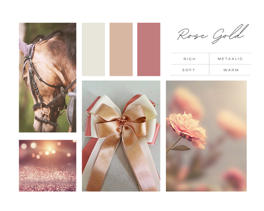Rose Gold Bows