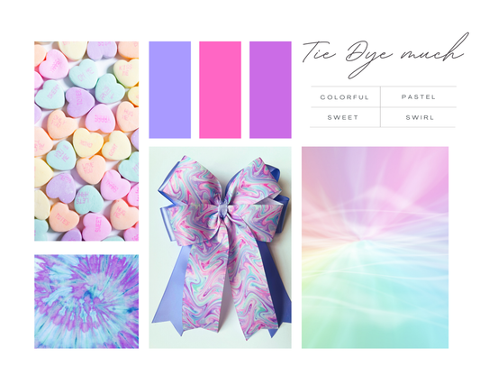 Bows Tie Dye Much?