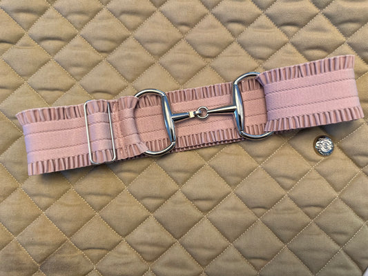 Frill belt, Blush Prink