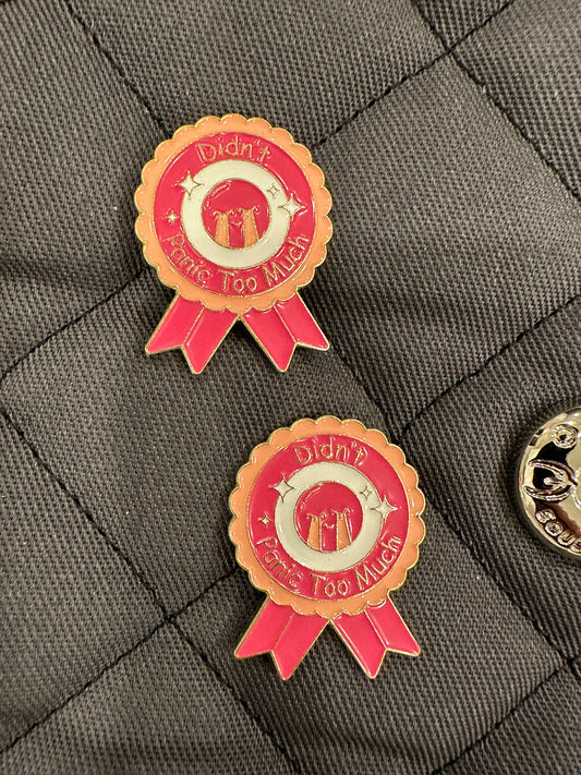 Didn't Panic Too Much - Pins