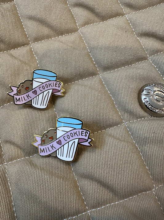 Cookie and Milk - Pins