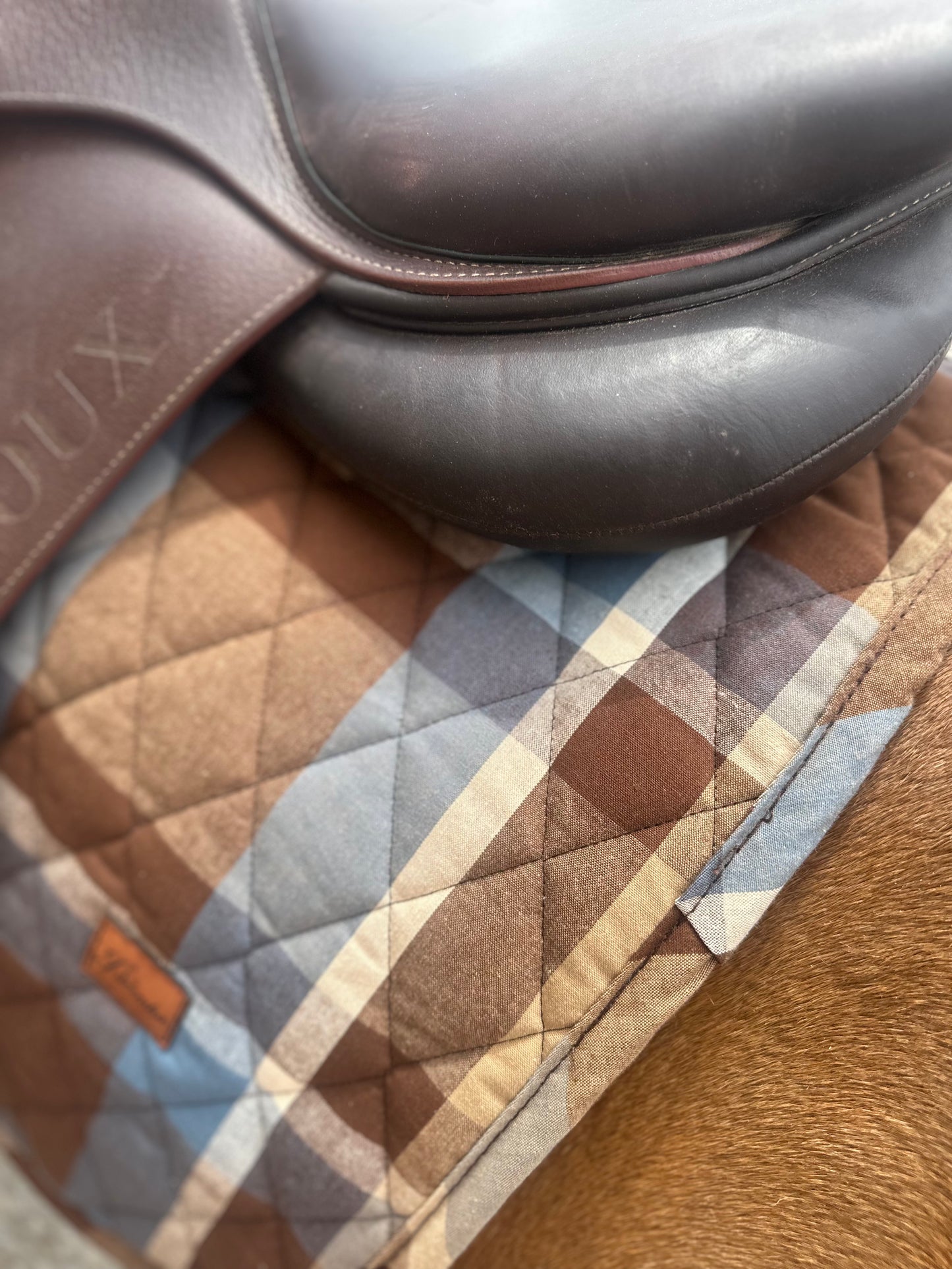 Pony Saddle pad - Summer Blues
