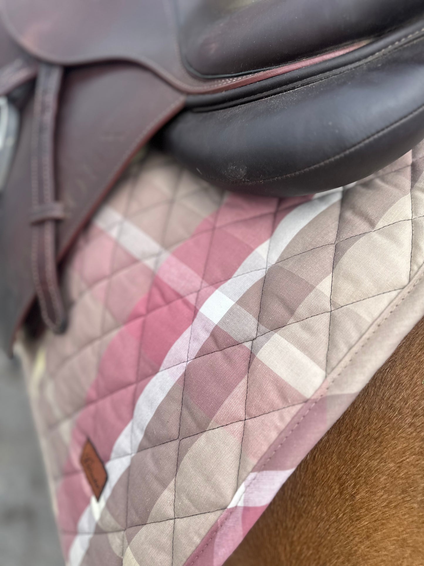 Pony Saddle pad - Pinky Up