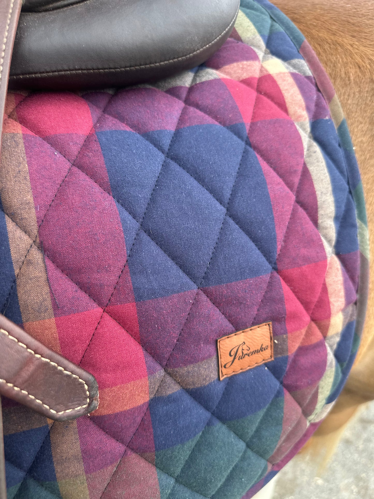 Pony Saddle pad - Falling for Fall