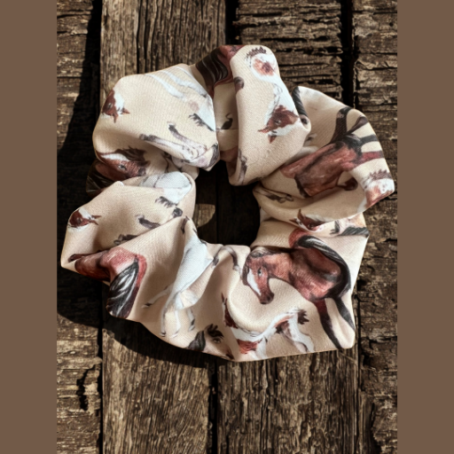 Horsie Hair Scrunchie